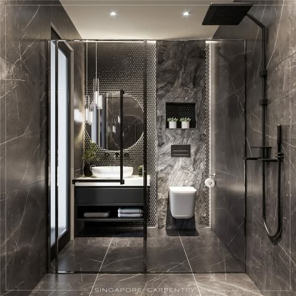 Kondominium untuk Dijual di Veridian Residence - CY Liew - Bathroom - PropertyGuru.com.my