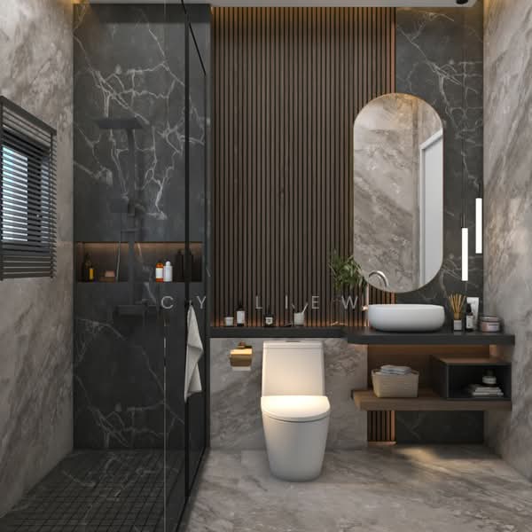 Service Residence for Sale at Riveria City - CY Liew - Bathroom - PropertyGuru.com.my