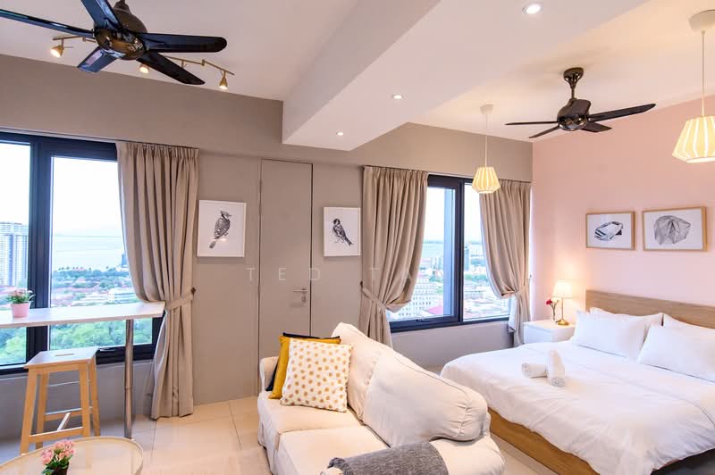 Servis Apartment untuk Dijual di Tropicana 218 Macalister - Ted Tan - Living Room - PropertyGuru.com.my