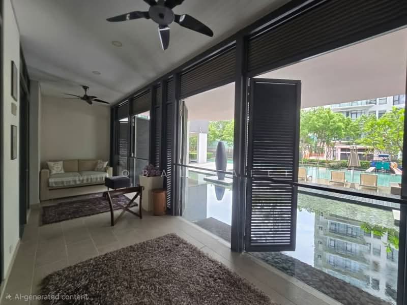 Condominium for Sale at Madge Mansions - Iqbal Rafei - Living Room - PropertyGuru.com.my