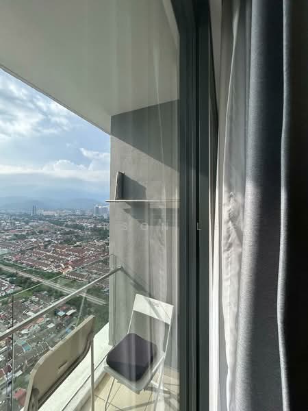 Service Residence for Rent at United Point (Residensi Berpadu) - Carson Lee - Balcony - PropertyGuru.com.my