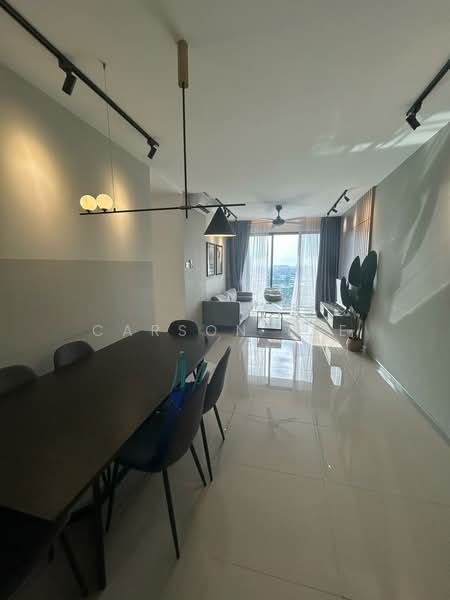 Service Residence for Rent at United Point (Residensi Berpadu) - Carson Lee - Living Room - PropertyGuru.com.my