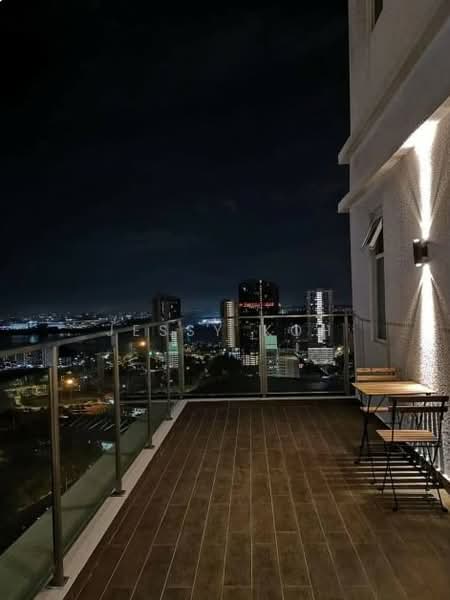 Service Residence for Rent at Twin Tower Residence - Jessy Koh - Balcony - PropertyGuru.com.my