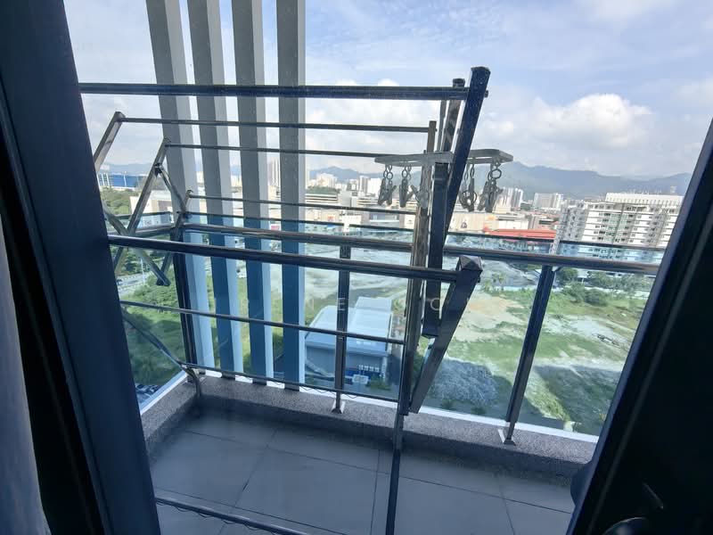 Kondominium untuk Disewa di Queens Residences Q1 @ Queens Waterfront - Irene Goh - Balcony - PropertyGuru.com.my