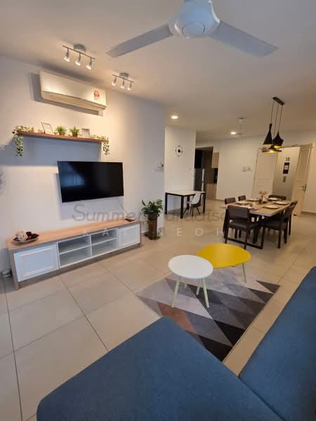 Service Residence for Sale at KL Gateway Premium Residences - KAT NEOH - Living Room - PropertyGuru.com.my