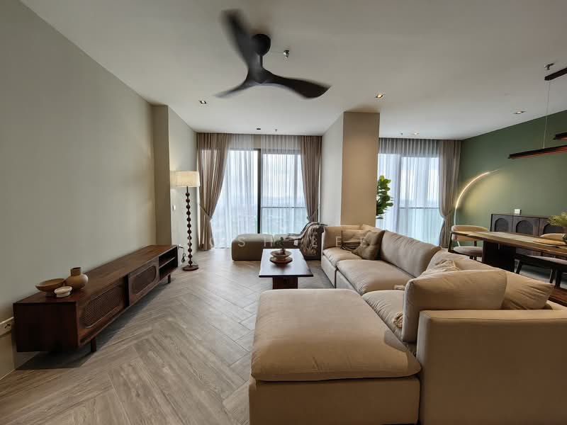 Kediaman Servis untuk Dijual di Lumi Tropicana Serviced Residence - Josh Lee - Living Room - PropertyGuru.com.my