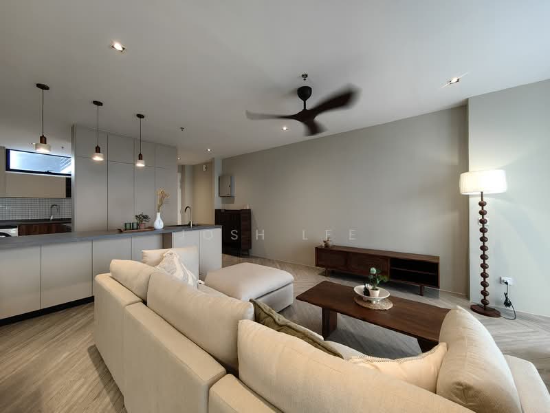 Kediaman Servis untuk Dijual di Lumi Tropicana Serviced Residence - Josh Lee - Living Room - PropertyGuru.com.my