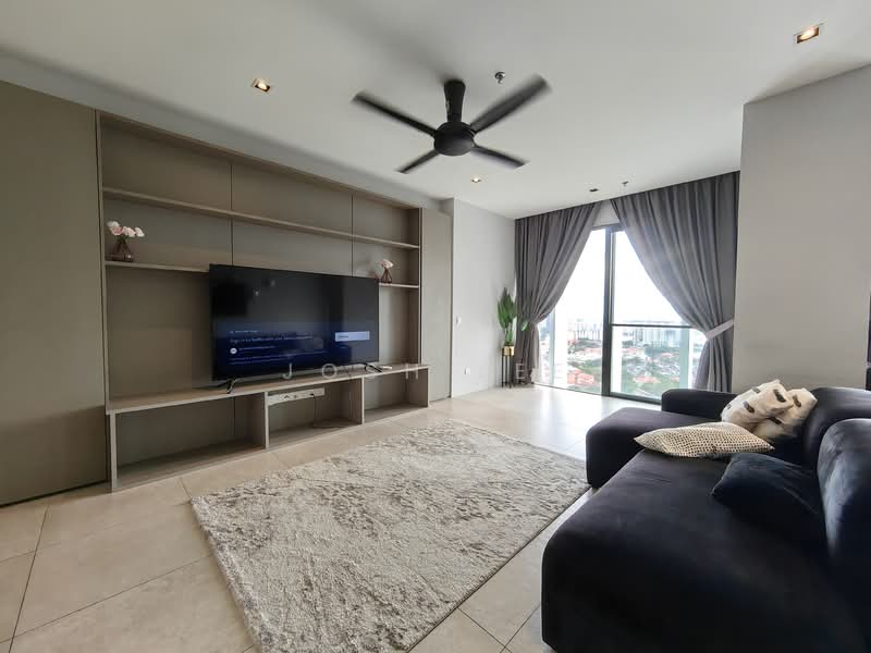 Service Residence for Sale at Lumi Tropicana Serviced Residence - Josh Lee - Living Room - PropertyGuru.com.my