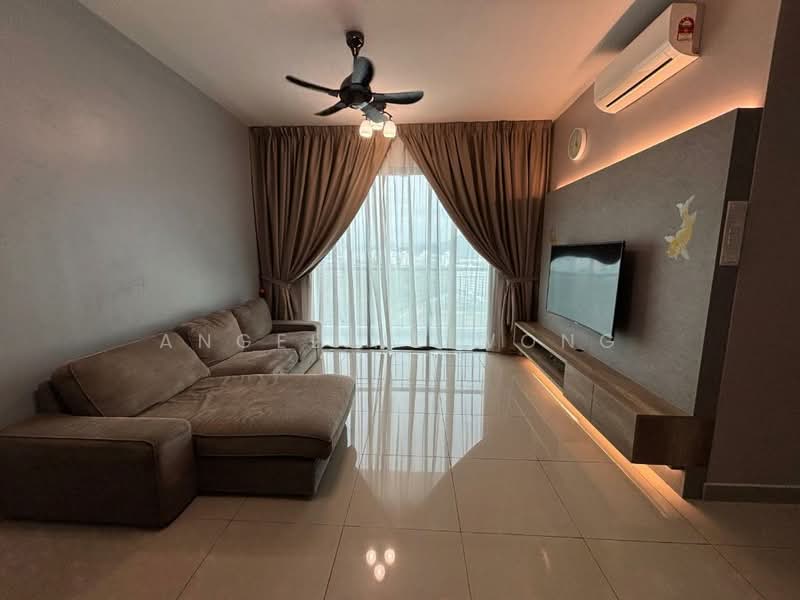 Servis Apartment untuk Dijual di Arena Residences 2 - Angeline Wong - Living Room - PropertyGuru.com.my