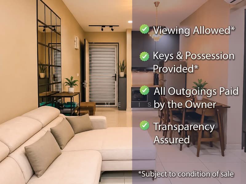 Condominium for Sale at Kenwingston Platz - N. Melisa - Living Room - PropertyGuru.com.my