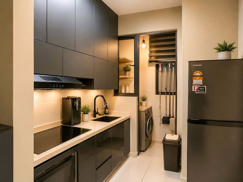 Condominium for Sale at Kenwingston Platz - N. Melisa - Kitchen - PropertyGuru.com.my