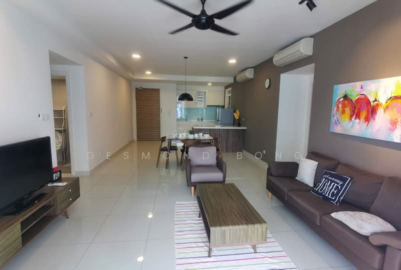 Condominium for Rent at Teega Residences - Desmond Bong - Living Room - PropertyGuru.com.my