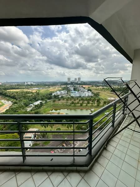Apartment for Rent at Seri Mutiara Apartment - Li Lian Chew - Balcony - PropertyGuru.com.my