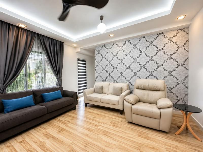 Rumah Kluster untuk Dijual di Setia Alam (Selangor) - Hazwan Hilmi - Living Room - PropertyGuru.com.my
