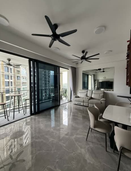 Service Residence for Rent at Park Regent @Desa Park City - YP Tan - Living Room - PropertyGuru.com.my