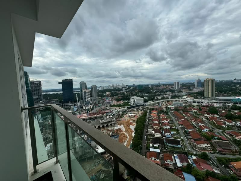 Service Residence for Sale at TriTower Residence @ Johor Bahru Sentral - Elaine Sim - Balcony - PropertyGuru.com.my