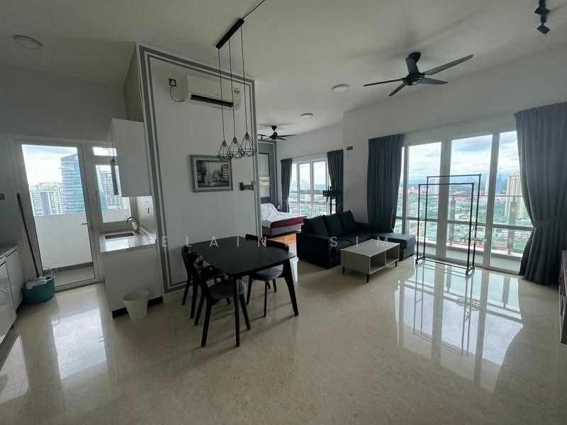 Service Residence for Sale at TriTower Residence @ Johor Bahru Sentral - Elaine Sim - Living Room - PropertyGuru.com.my