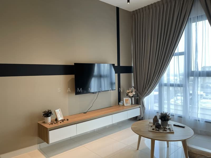 Servis Apartment untuk Dijual di Majestic Gen Sphere - Sammeane . - Living Room - PropertyGuru.com.my