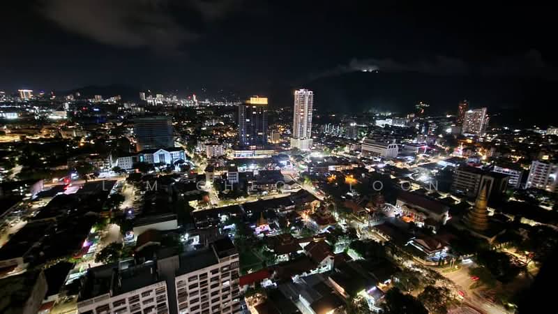 Condominium for Rent at H Residence (One Ritz Residence / Kelawai View) - Lim Cheok Loon - Night view - PropertyGuru.com.my