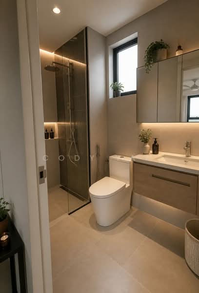 Servis Apartment untuk Dijual di 99 Legend @ KL North - Cody Yap - Bathroom - PropertyGuru.com.my