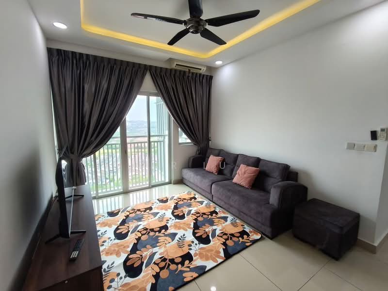 Servis Apartment untuk Disewa di Meridin Bayvue Serviced Apartment - Mr Lu - Living Room - PropertyGuru.com.my