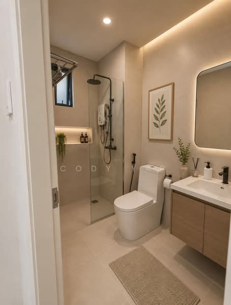 Servis Apartment untuk Dijual di 99 Legend @ KL North - Cody Yap - Bathroom - PropertyGuru.com.my