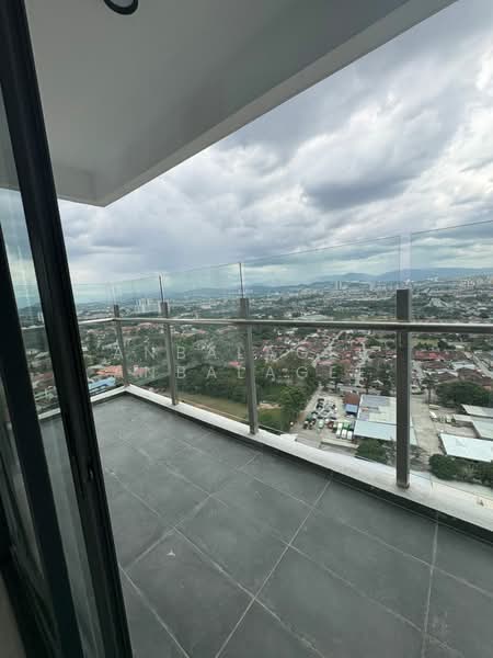 Servis Apartment untuk Dijual di Serviced Residence @ The Louvre @ Country Heights - Anbalagee Anbalagee - Balcony - PropertyGuru.com.my