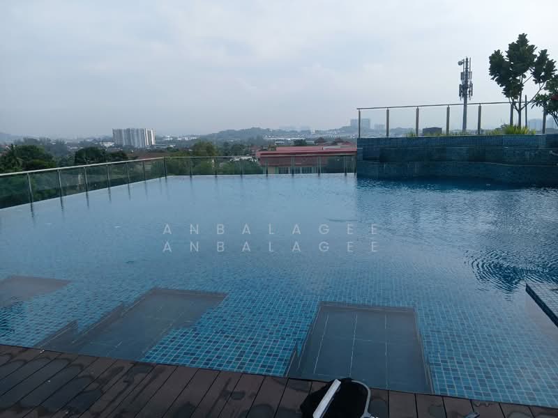 Servis Apartment untuk Dijual di Serviced Residence @ The Louvre @ Country Heights - Anbalagee Anbalagee - Pool - PropertyGuru.com.my