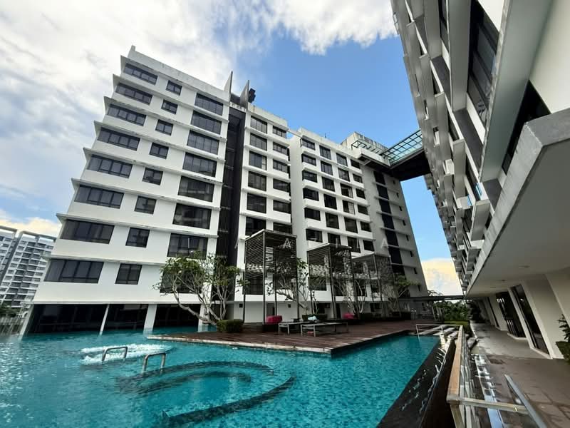 Service Residence for Sale at Suria Jelutong - Lisa Azila - Exterior - PropertyGuru.com.my