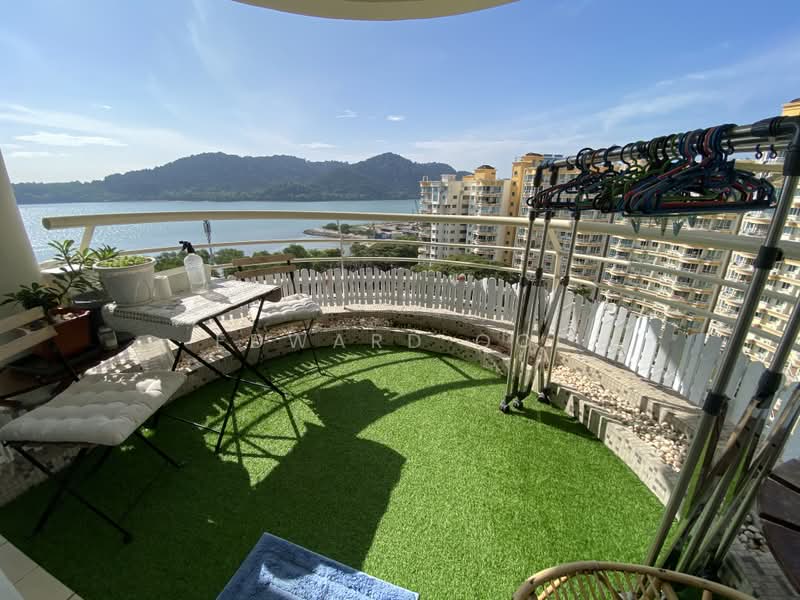Condominium for Rent at Gold Coast Resort Condominium - Edward Ooi - Balcony - PropertyGuru.com.my
