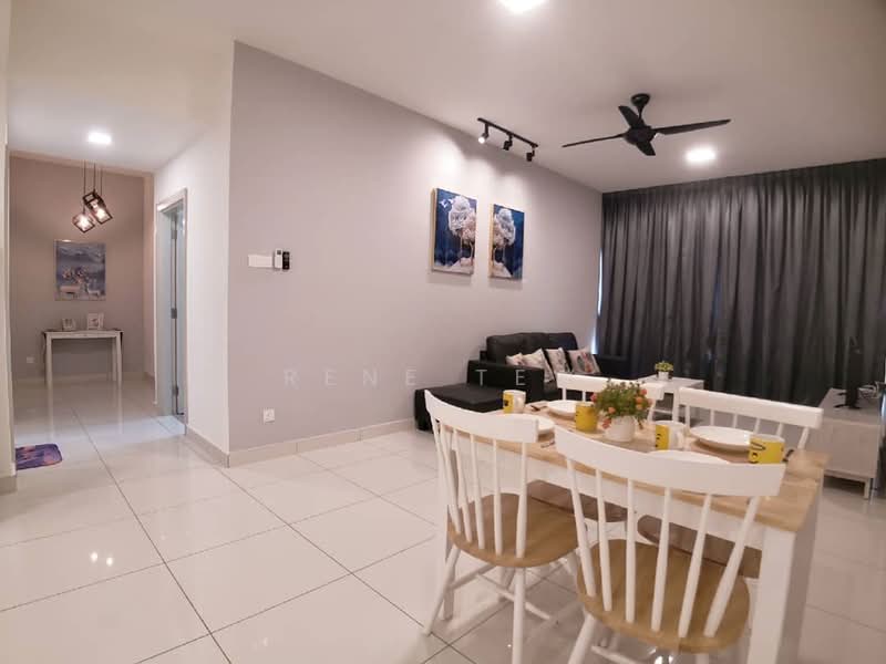 Service Residence for Rent at Southkey Mosaic - Rene Tew - Living Room - PropertyGuru.com.my