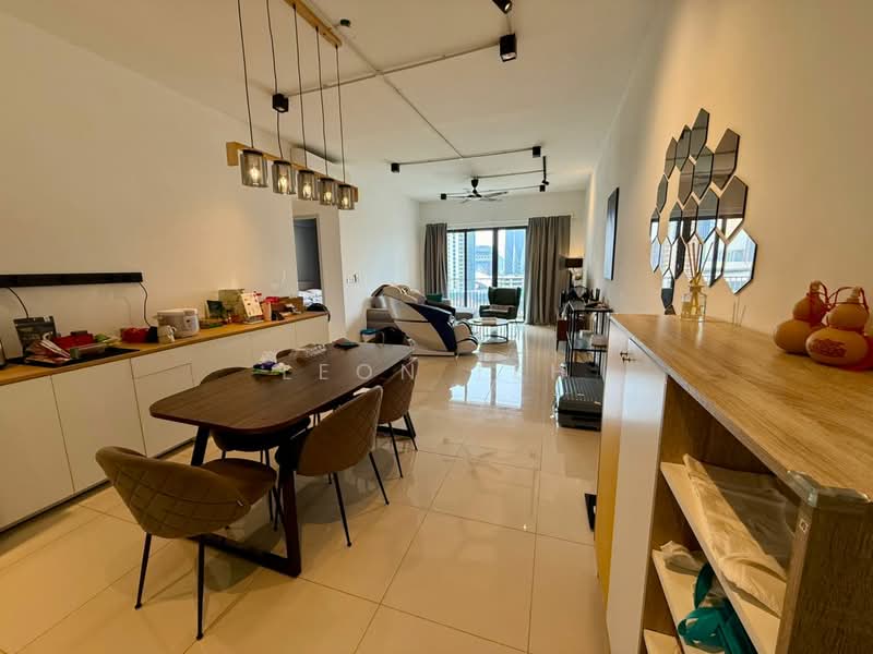 Service Residence for Sale at Savio @ Riana Dutamas - Leon Teh - Living Room - PropertyGuru.com.my