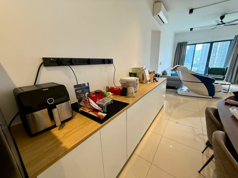 Service Residence for Sale at Savio @ Riana Dutamas - Leon Teh - Living Room - PropertyGuru.com.my