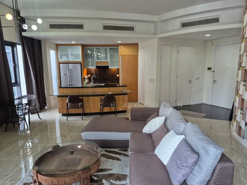 Service Residence for Rent at St Mary Residences - See Chak Yan - Living Room - PropertyGuru.com.my