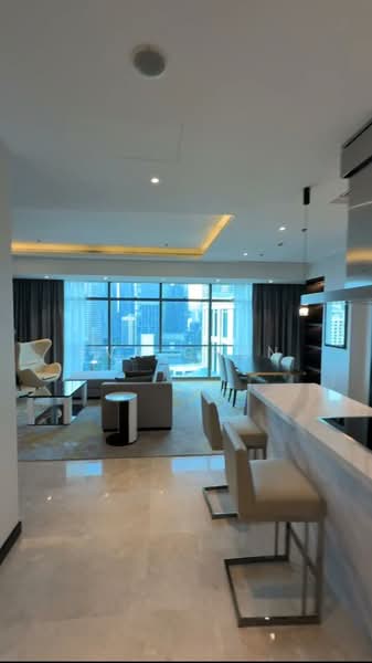Service Residence for Rent at The Ritz-Carlton Residences - Eva Chun - Living Room - PropertyGuru.com.my