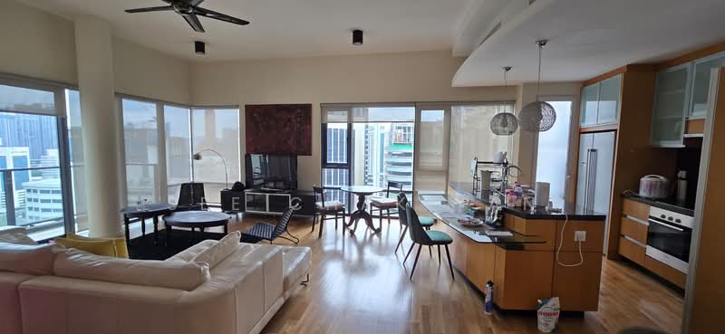 Service Residence for Rent at St Mary Residences - See Chak Yan - Living Room - PropertyGuru.com.my
