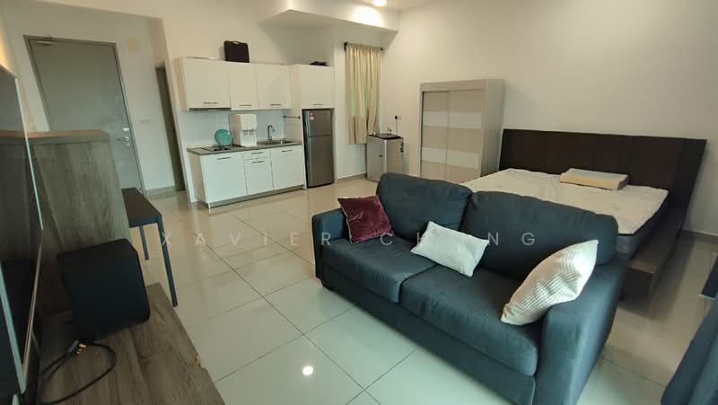 Service Residence for Rent at Cybersquare - Xavier Chong - Living Room - PropertyGuru.com.my