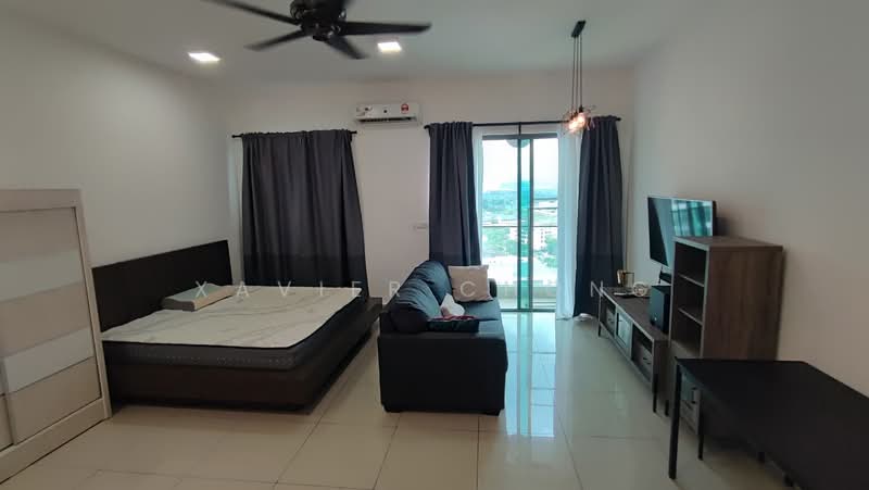Service Residence for Rent at Cybersquare - Xavier Chong - Living Room - PropertyGuru.com.my
