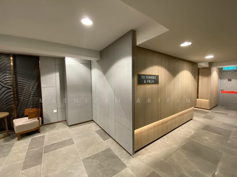 Service Residence for Sale at Henna Residence  @ The Quartz WM - Masnizah Arifin - Entrance - PropertyGuru.com.my