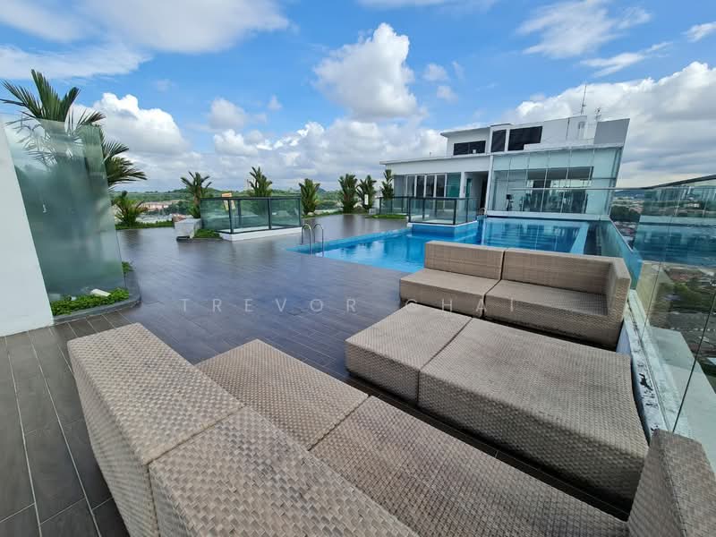 Servis Apartment untuk Disewa di Livia Residence @ C180 - Trevor Chai - Pool - PropertyGuru.com.my