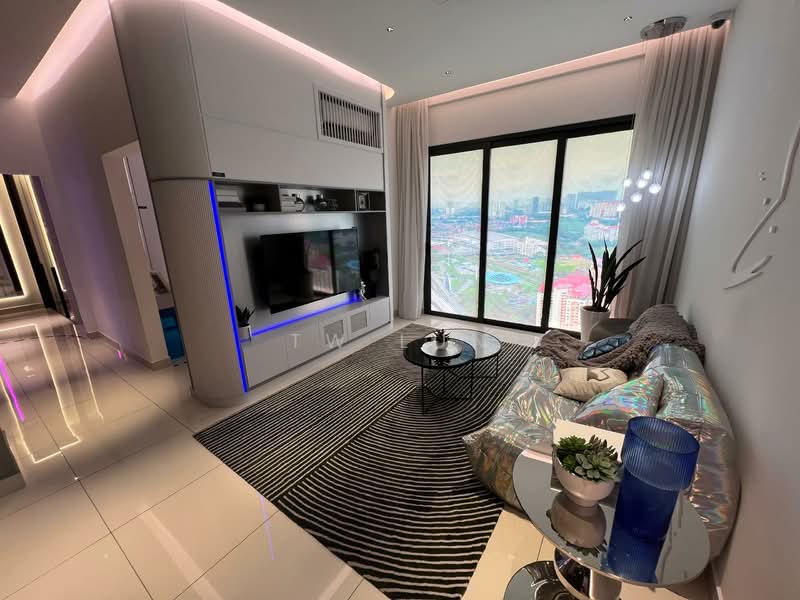 Kondominium untuk Dijual di Residensi Platinum Saujana Violet 2 (psv2) - Tw Lun - Living Room - PropertyGuru.com.my