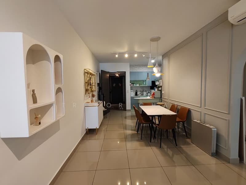 Servis Apartment untuk Dijual di Akasa - Trevor Chai - Dining Room - PropertyGuru.com.my