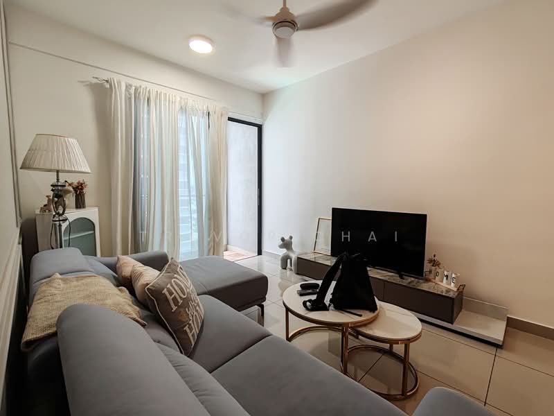 Servis Apartment untuk Dijual di Akasa - Trevor Chai - Living Room - PropertyGuru.com.my
