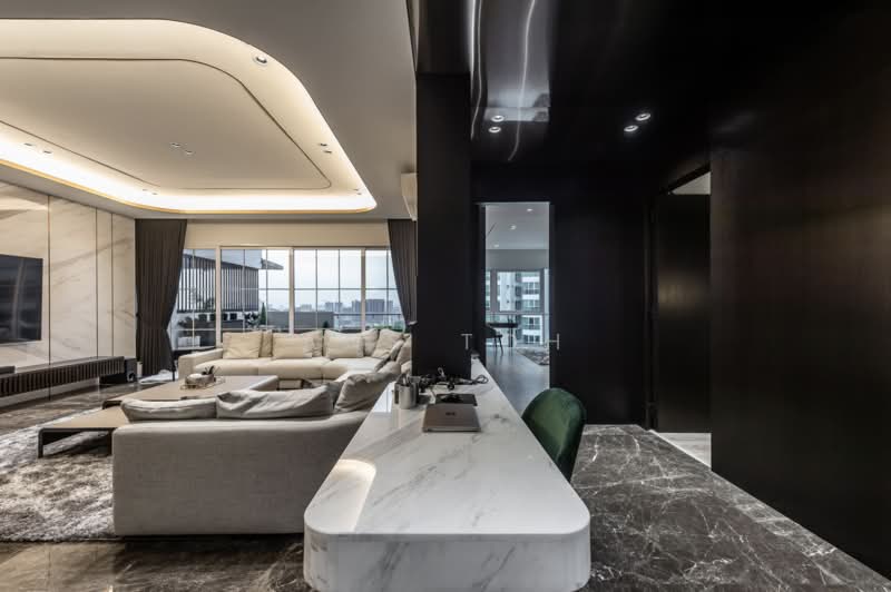 Condominium for Sale at The Treez Jalil Residen - ANS TOH - Living Room - PropertyGuru.com.my