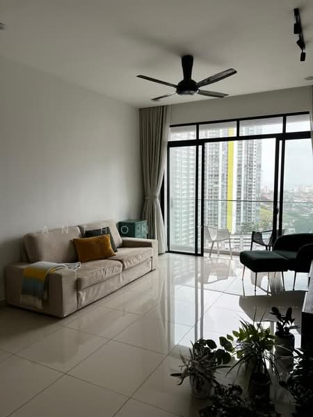 Condominium for Rent at Mont Residence - Anthony Yeoh - Living Room - PropertyGuru.com.my