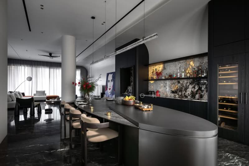 Service Residence for Sale at Ruby Seapark - ANS TOH - Living Room - PropertyGuru.com.my