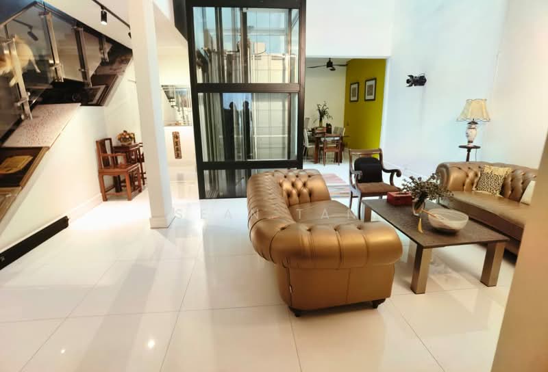Vila Berkembar untuk Disewa di Bukit Kiara (Kuala Lumpur) - Sean Tan - Living Room - PropertyGuru.com.my