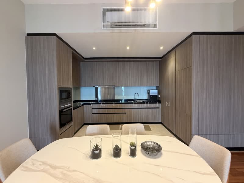 Servis Apartment untuk Disewa di Straits Residences - Joyce Chin - Kitchen - PropertyGuru.com.my