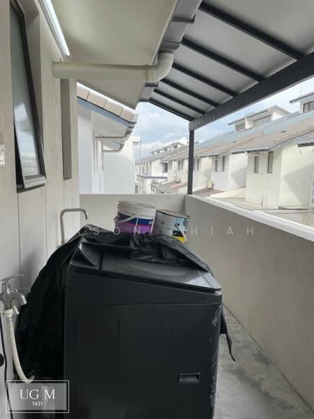 2-storey Terraced House for Rent in Bandar Bukit Raja (Klang) - Mason Chiah - Balcony - PropertyGuru.com.my