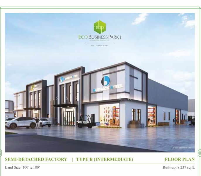 Kilang untuk Disewa di Bandar Dato Onn (Tebrau) - SASER TAN. - Exterior - PropertyGuru.com.my